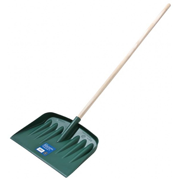 Snow Shovel Wooden Handle Barn Farm Plants